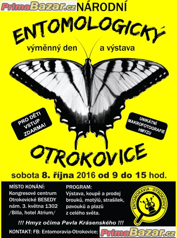Entomologická burza - OTROKOVICE 8.10.2016
