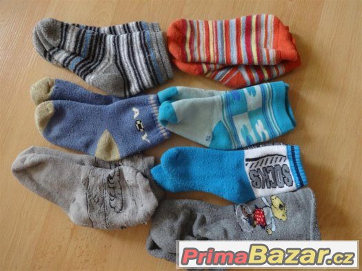 Ponožky nové/použité, cca 2-3 roky