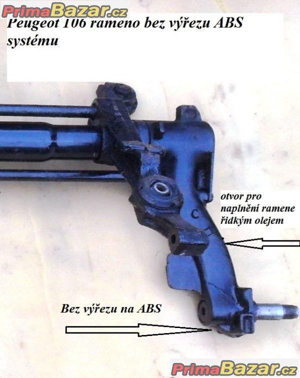 Zadní náprava Peugeot 106,Citroen Saxo, AX