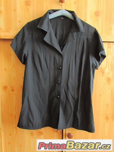 damska-cerna-kosile-s-kr-rukavem-na-knofliky-vel-cca-xl