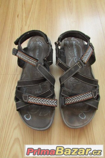 Dámské černé nové sandály, vel. 40, zn. Humanic