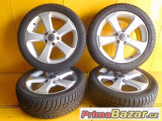 VW Passat 3C,Eos,Scirocco 5x112 ET39 205/50/17 - zimní ALU