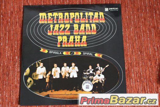 vinylové LP - Metropolitan Jazz Band Praha - Spirála