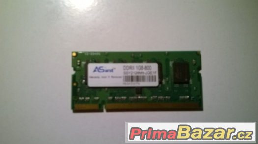 So-dimm 1GB DDR2 RAM ASint, 800MHz pro notebook