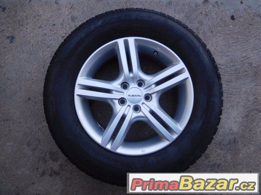 Subaru Forester 5x100 ET48 215/65/16 - orig. zimní ALU sada