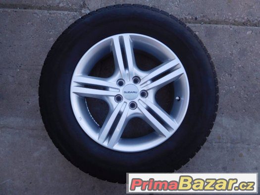 Subaru Forester 5x100 ET48 215/65/16 - orig. zimní ALU sada