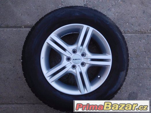 Subaru Forester 5x100 ET48 215/65/16 - orig. zimní ALU sada