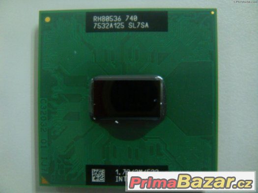 CPU Intel Pentium 740 1.73/2M/533 pro notebook