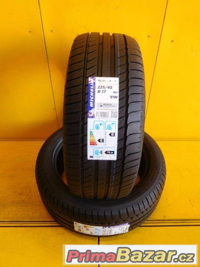 2x nové letní Michelin Primacy HP 225/45/17 91W