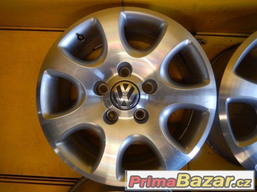 VW Touareg 5x130 R17 ET55 - 4x orig. leštěné ALU disky – fotografie 4