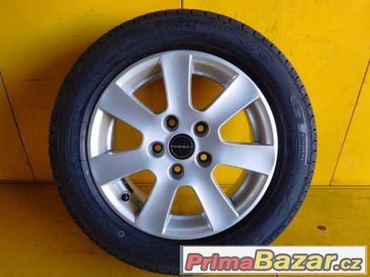 Kia,Hyundai 5x114,3 ET40 + 195/60/15 - nová letní ALU Borbet