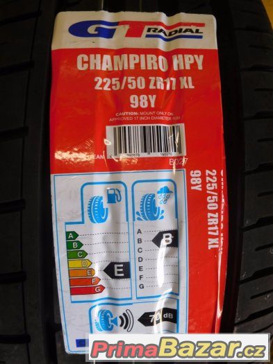 Opel Astra J 5x115 ET44 225/50/17 - orig. nová letní ALU