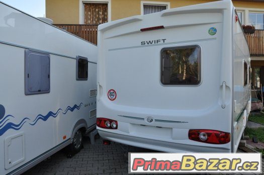 karavan SWIFT Challenger 530 SE, 4 osoby, r.v. 2006 - AKCE