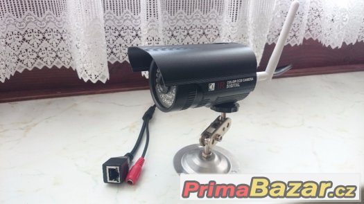 Bezpečnostní kamera, HD, WIFI, kovová, venkovní Bezpečnostní kamera, HD, WIFI, kovová, venkovní
