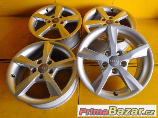 Audi, Octavia,VW 5x112 ET48 R16 - orig. zánovní ALU disky