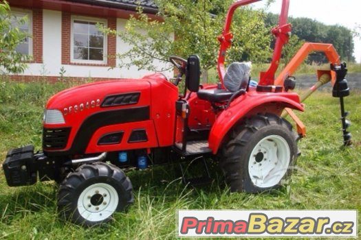 Traktor DongFeng 304G2, malotraktor výkon 30 Hp, 4x4 na SPZ