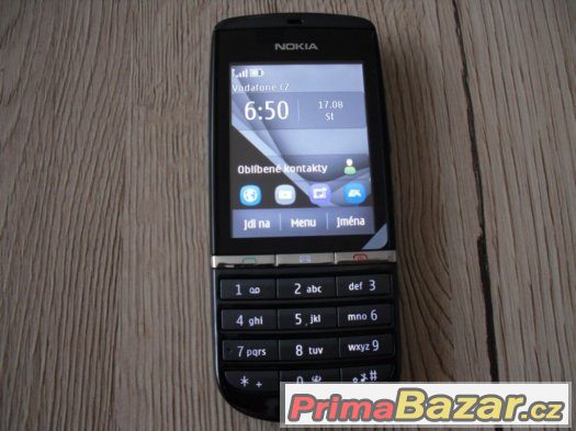 Nokia Asha 300,5MPx foto,slot microSD,stav nového tel.