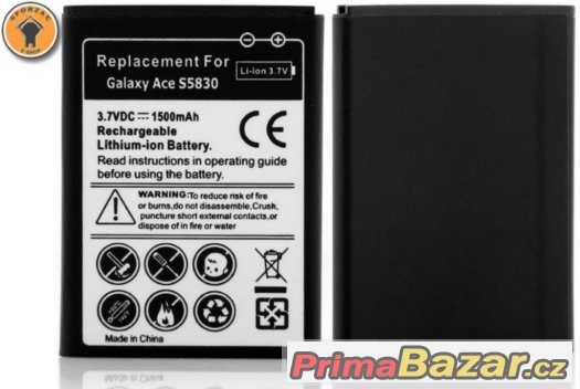 Baterie Samsung Galaxy Ace S5830 EB494358UV