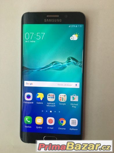 Samsung Galaxy S6 edge + (G928F), 64GB Black záruka 14měs.