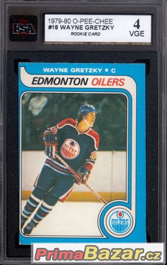 Wayne Gretzky 1979-80 O-PEE-CHEE RC #18 - UNIKÁT