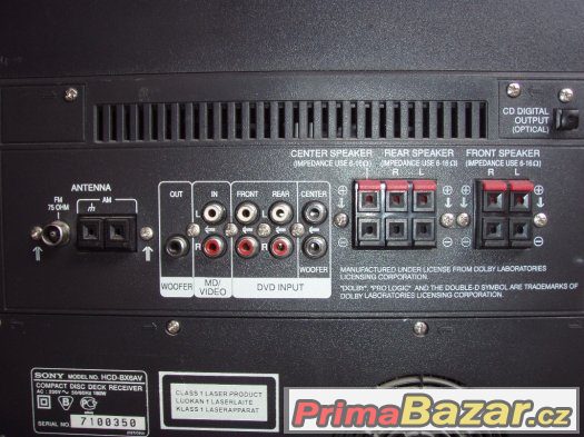 Věž sony BX6AV