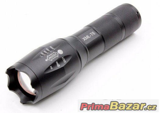 Voděodolná LED baterka UltraFire Cree XM-L T6 Voděodolná LED baterka UltraFire Cree XM-L T6