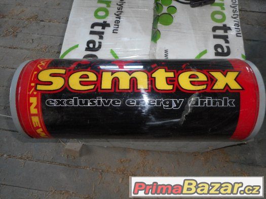 Vnitřní banner s logem Semtex