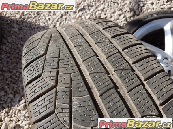 sada alu Audi A6 S6 4G9601025G 5x112 8.5jx20 et43 pneu Pirelli Sottozero 255/40 r20 101V dot 1615