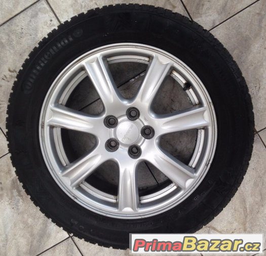 SUBARU ORIGINÁL ZIMNÍ KOLA Continental 205/55 R16 vzorek 9mm