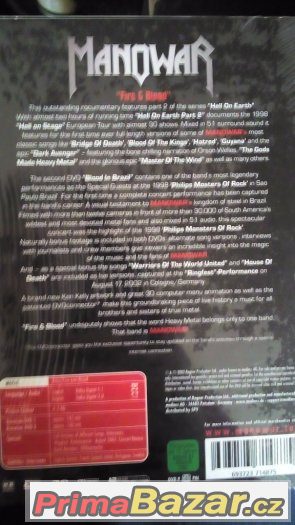 Manowar - Fira and blood 2 DVD Manowar - Fira and blood 2 DVD