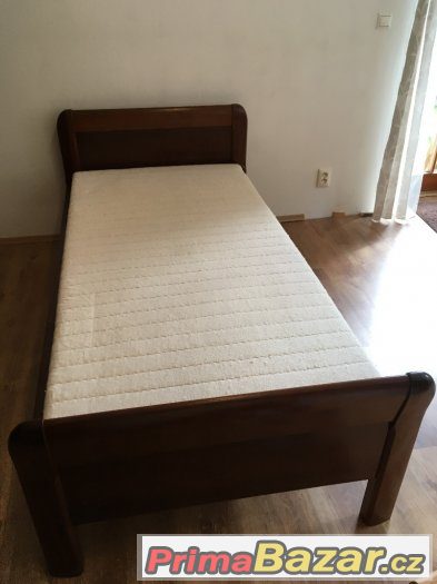 Postel jednolůžko DUB 100X200CM, kompletní Postel jednolůžko DUB 100X200CM, kompletní