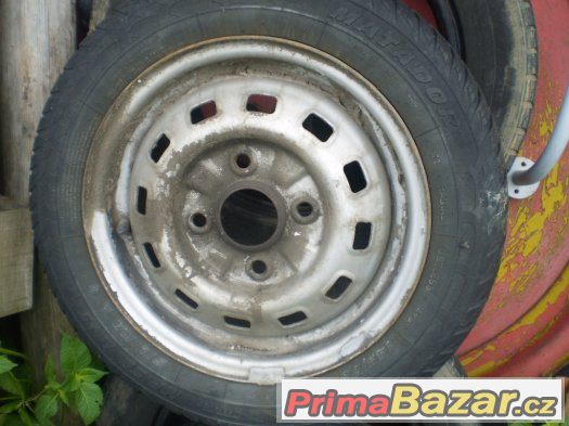 Daewoo Matiz - kola + pneu 145x70 R13 na dojetí