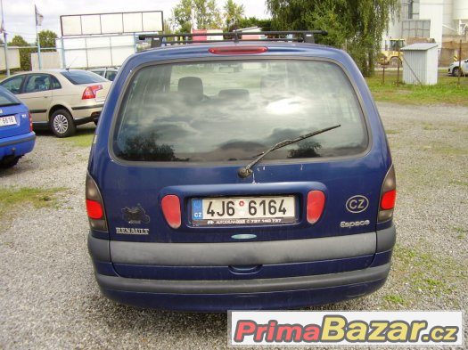 Prodám Renault Grand Espace r.v. 1999 7 míst NAFTA