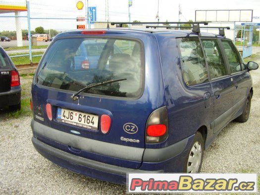 Prodám Renault Grand Espace r.v. 1999 7 míst NAFTA