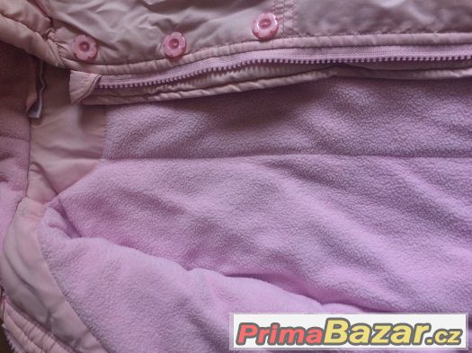 Světlé růžová zimní/podzimní bunda Světlé růžová zimní/podzimní bunda