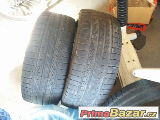 Prodám 2ks Continental Wintercontact 245/45/r18, zimní pneu