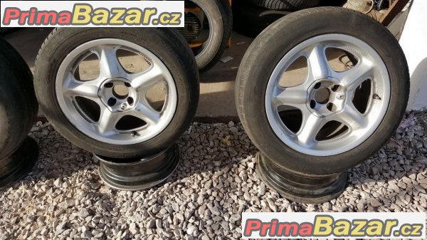 Ronal 4x100 7.5jx16 et35 pneu Michelin 205/55 r16