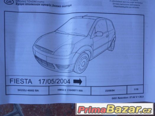 Příčníky Ford Fiesta