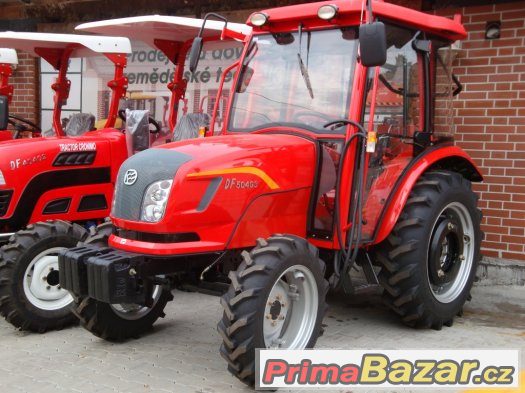 Traktor DongFeng 504G3 s kabinou a výkonem 50 Hp na SPZ