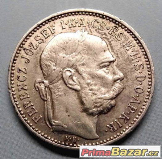 Koruna 1894 KB, František Josef I., Uhry Koruna 1894 KB, František Josef I., Uhry