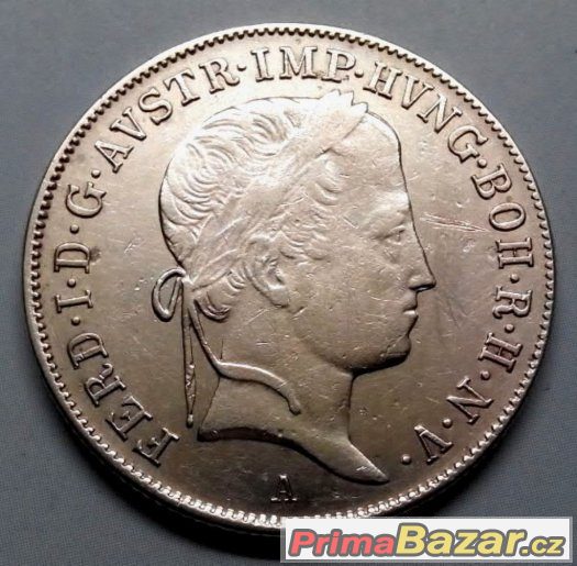 20 krejcarů 1847 A, Ferdinand V., Vídeň 20 krejcarů 1847 A, Ferdinand V., Vídeň