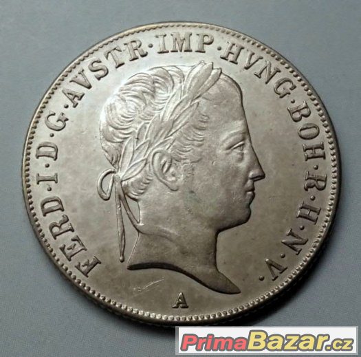 20 krejcarů 1841 A, Ferdinand V., Vídeň