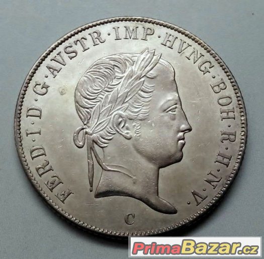 20 krejcarů 1848 C, Ferdinand V., Praha