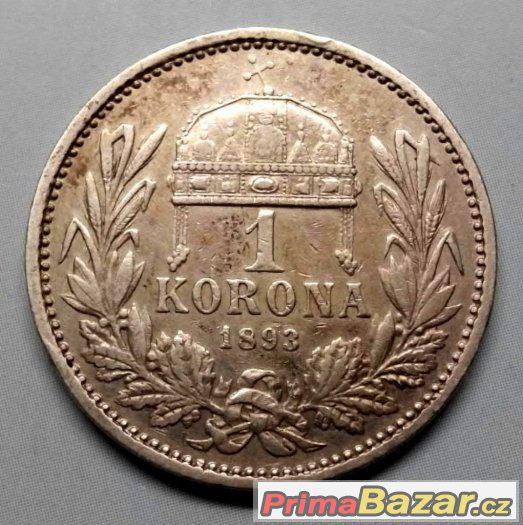 Koruna 1893 KB, František Josef I., Uhry