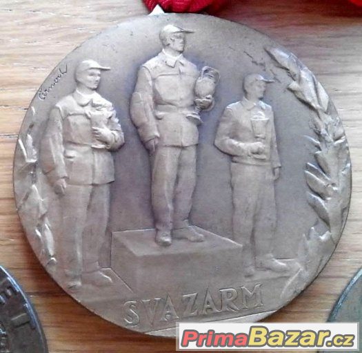 Soubor medailí, Československo