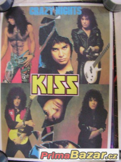KISS - rolovací plakát