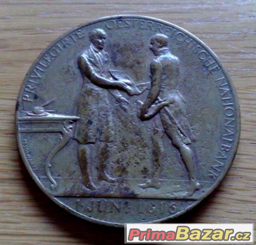 medaile-rakouska-banka-viden-1916-rak-uh