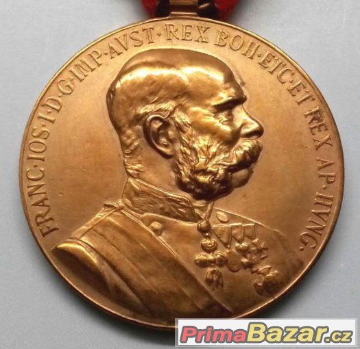 Medaile Signum Memoriae 1898, Fr. Josef I.