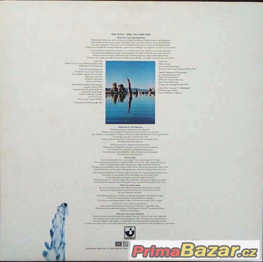 vinylové LP Pink Floyd - Wish You Were Here (1975)