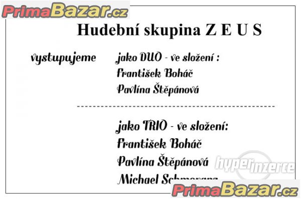 Hudební skupina ZEUS Dobruška